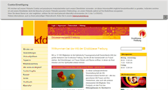Desktop Screenshot of kfd-freiburg.de